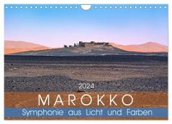 Marokko ¿ Symphonie aus Licht und Farben (Wandkalender 2024 DIN A4 quer), CALVENDO Monatskalender