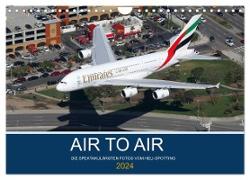 AIR TO AIR (Wandkalender 2024 DIN A4 quer), CALVENDO Monatskalender