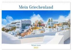 Mein Griechenland Michael Jaster (Wandkalender 2024 DIN A2 quer), CALVENDO Monatskalender