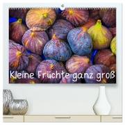 Kleine Früchte ganz groß (hochwertiger Premium Wandkalender 2024 DIN A2 quer), Kunstdruck in Hochglanz
