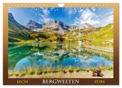 Bergwelten - Lech - Zürs (Wandkalender 2024 DIN A4 quer), CALVENDO Monatskalender