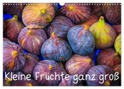 Kleine Früchte ganz groß (Wandkalender 2024 DIN A3 quer), CALVENDO Monatskalender