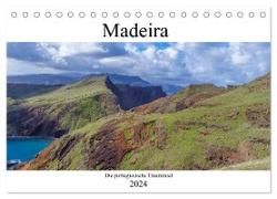 Madeira - Die portugiesische Trauminsel (Tischkalender 2024 DIN A5 quer), CALVENDO Monatskalender