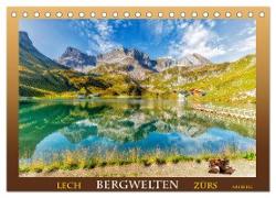 Bergwelten - Lech Zürs Arlberg (Tischkalender 2024 DIN A5 quer), CALVENDO Monatskalender