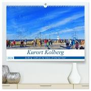 Kurort Kolberg (hochwertiger Premium Wandkalender 2024 DIN A2 quer), Kunstdruck in Hochglanz