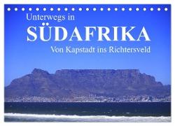 Unterwegs in Südafrika- von Kapstadt ins Richtersveld (Tischkalender 2024 DIN A5 quer), CALVENDO Monatskalender