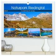 Naturpark Riedingtal (hochwertiger Premium Wandkalender 2024 DIN A2 quer), Kunstdruck in Hochglanz