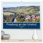Freyburg an der Unstrut (hochwertiger Premium Wandkalender 2024 DIN A2 quer), Kunstdruck in Hochglanz