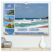 SARDINIEN - SARDEGNA (hochwertiger Premium Wandkalender 2024 DIN A2 quer), Kunstdruck in Hochglanz