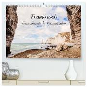Frankreich - Traumstrände & Felsenküsten (hochwertiger Premium Wandkalender 2024 DIN A2 quer), Kunstdruck in Hochglanz