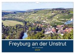 Freyburg an der Unstrut (Wandkalender 2024 DIN A3 quer), CALVENDO Monatskalender