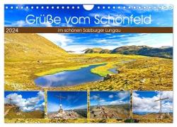 Grüße vom Schönfeld (Wandkalender 2024 DIN A4 quer), CALVENDO Monatskalender