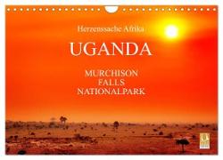UGANDA - Murchison Falls Nationalpark (Wandkalender 2024 DIN A4 quer), CALVENDO Monatskalender