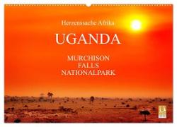 UGANDA - Murchison Falls Nationalpark (Wandkalender 2024 DIN A2 quer), CALVENDO Monatskalender