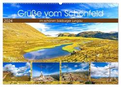 Grüße vom Schönfeld (Wandkalender 2024 DIN A2 quer), CALVENDO Monatskalender
