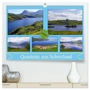 Quintette aus Schottland - AT Version (hochwertiger Premium Wandkalender 2024 DIN A2 quer), Kunstdruck in Hochglanz