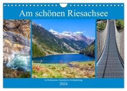 Am schönen Riesachsee (Wandkalender 2024 DIN A4 quer), CALVENDO Monatskalender