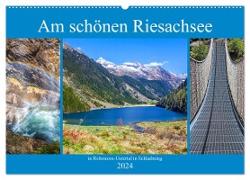 Am schönen Riesachsee (Wandkalender 2024 DIN A2 quer), CALVENDO Monatskalender