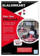Slalomkart - Gas, Gas, Vollgas! 2024 (Wandkalender 2024 DIN A4 hoch), CALVENDO Monatskalender