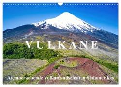 VULKANE: Atemberaubende Vulkanlandschaften Südamerikas (Wandkalender 2024 DIN A3 quer), CALVENDO Monatskalender