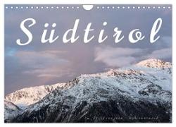 Südtirol - Im Stilfserjoch Nationalpark (Wandkalender 2024 DIN A4 quer), CALVENDO Monatskalender