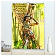 Equatorial Guinea Bodypainting Festival "Origins" (hochwertiger Premium Wandkalender 2024 DIN A2 hoch), Kunstdruck in Hochglanz