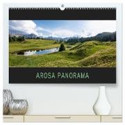 Arosa Panorama (hochwertiger Premium Wandkalender 2024 DIN A2 quer), Kunstdruck in Hochglanz