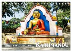 Impressionen aus Kathmandu (Tischkalender 2024 DIN A5 quer), CALVENDO Monatskalender