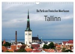 Die Perle am Finnischen Meerbusen Tallinn (Wandkalender 2024 DIN A4 quer), CALVENDO Monatskalender