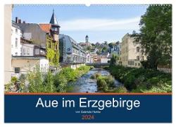 Aue im Erzgebirge (Wandkalender 2024 DIN A2 quer), CALVENDO Monatskalender