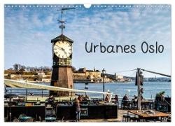 Urbanes Oslo (Wandkalender 2024 DIN A3 quer), CALVENDO Monatskalender