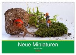 Neue Miniaturen - Klein ganz groß 2.0 (Wandkalender 2024 DIN A3 quer), CALVENDO Monatskalender
