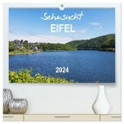 Eifel Sehnsucht (hochwertiger Premium Wandkalender 2024 DIN A2 quer), Kunstdruck in Hochglanz