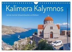 Kalimera Kalymnos (Wandkalender 2024 DIN A4 quer), CALVENDO Monatskalender