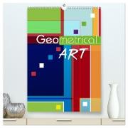 Geometrical ART (hochwertiger Premium Wandkalender 2024 DIN A2 hoch), Kunstdruck in Hochglanz