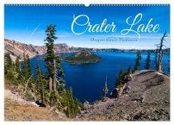 Crater Lake - Oregons blauer Vulkansee (Wandkalender 2024 DIN A2 quer), CALVENDO Monatskalender