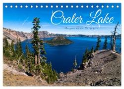 Crater Lake - Oregons blauer Vulkansee (Tischkalender 2024 DIN A5 quer), CALVENDO Monatskalender