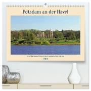 Potsdam an der Havel (hochwertiger Premium Wandkalender 2024 DIN A2 quer), Kunstdruck in Hochglanz