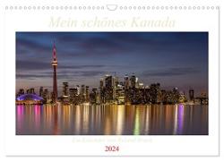 Mein schönes Kanada (Wandkalender 2024 DIN A3 quer), CALVENDO Monatskalender