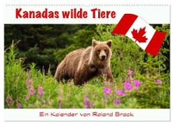 Kanadas Wilde Tiere (Wandkalender 2024 DIN A2 quer), CALVENDO Monatskalender