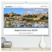 Impressionen aus GOZO - Panoramabilder (hochwertiger Premium Wandkalender 2024 DIN A2 quer), Kunstdruck in Hochglanz