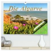 Die Algarve (hochwertiger Premium Wandkalender 2024 DIN A2 quer), Kunstdruck in Hochglanz