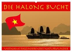 Die Halong Bucht (Wandkalender 2024 DIN A2 quer), CALVENDO Monatskalender