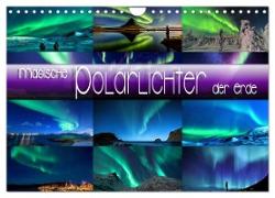Magische Polarlichter der Erde (Wandkalender 2024 DIN A4 quer), CALVENDO Monatskalender