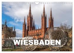 Landeshauptstadt Wiesbaden (Wandkalender 2024 DIN A4 quer), CALVENDO Monatskalender