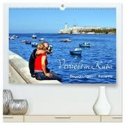 Verliebt in Kuba - Begegnungen in Havanna (hochwertiger Premium Wandkalender 2024 DIN A2 quer), Kunstdruck in Hochglanz