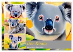 Der Koala 2024. Aschgrauer Beutelbär (Wandkalender 2024 DIN A2 quer), CALVENDO Monatskalender
