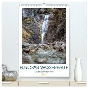 Europas Wasserfälle (hochwertiger Premium Wandkalender 2024 DIN A2 hoch), Kunstdruck in Hochglanz
