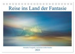 Reise ins Land der Fantasie (Tischkalender 2024 DIN A5 quer), CALVENDO Monatskalender