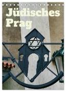 Jüdisches Prag (Tischkalender 2024 DIN A5 hoch), CALVENDO Monatskalender